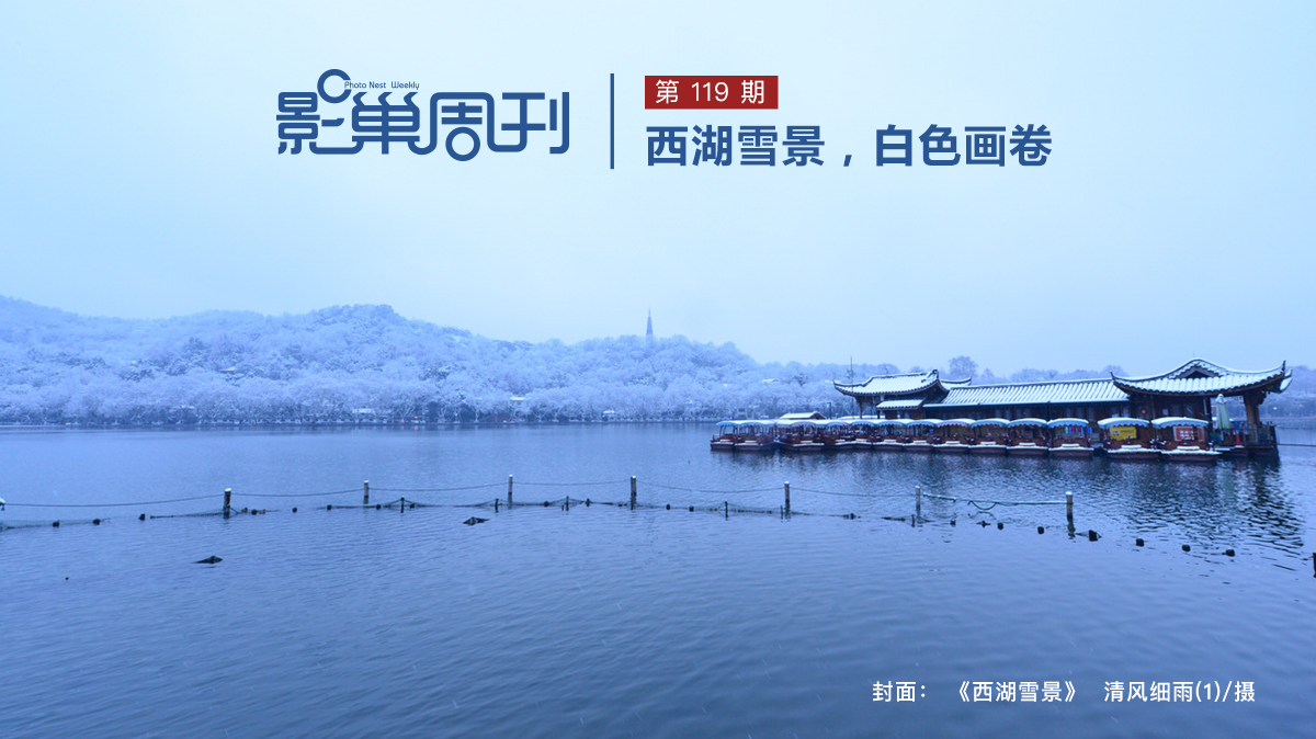 【影巢周刊】西湖雪景，白色畫卷