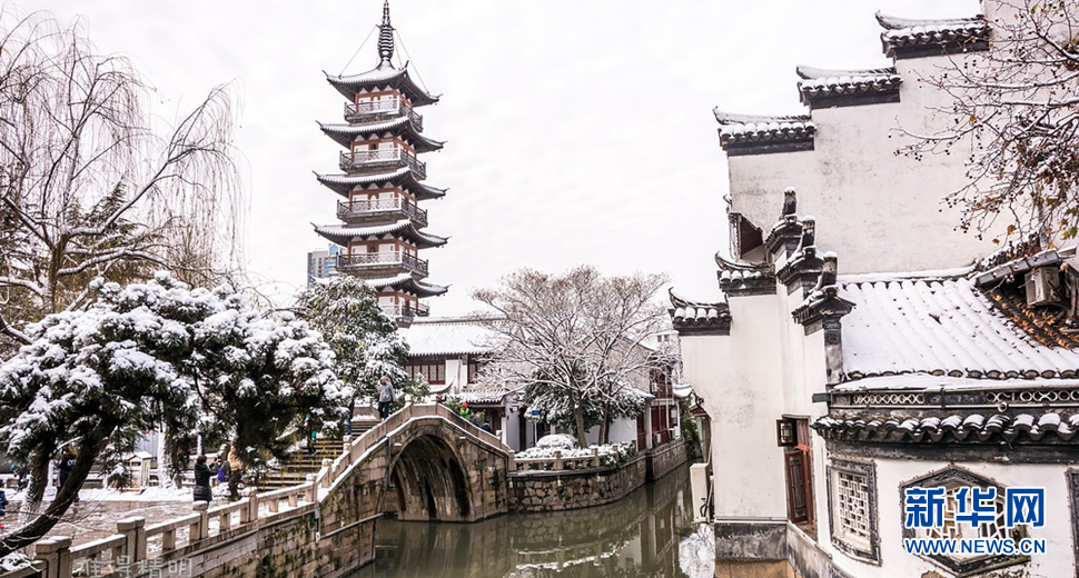 2018年的上海雪景掠影