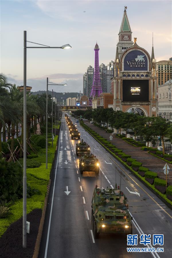 （在習近平強軍思想指引下&middot;我們在戰位報告&middot;圖文互動）（3）駐澳門部隊：濠江之畔，最可愛的人