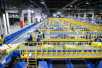 上海：快遞業迎&ldquo;雙十一&rdquo;