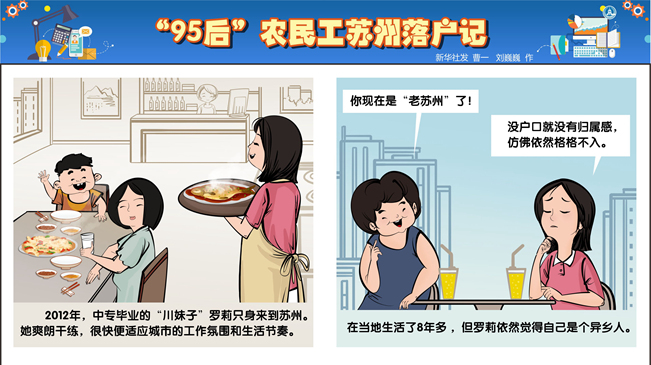 &ldquo;95后&rdquo;農民工蘇州落戶記