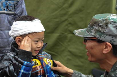 災難中，那些動人瞬間