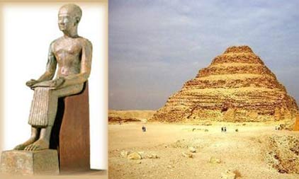 世界第一座金字塔設(shè)計(jì)者&mdash;&mdash;伊姆霍特普