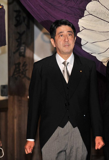 安倍&ldquo;拜鬼&rdquo;使中韓關(guān)系重回正軌