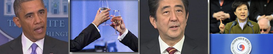 日韓暗戰奧巴馬"補訪"亞洲