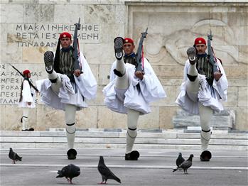 總統衛隊&mdash;&mdash;雅典市中心的獨特風景